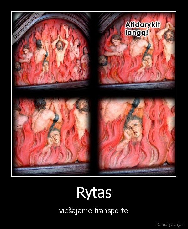 rytas,transportas