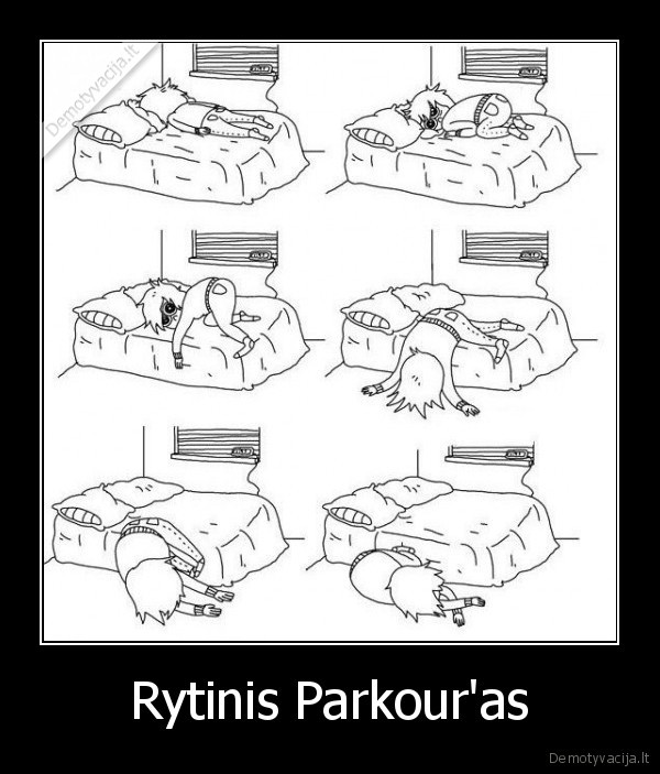 Rytinis Parkour'as
