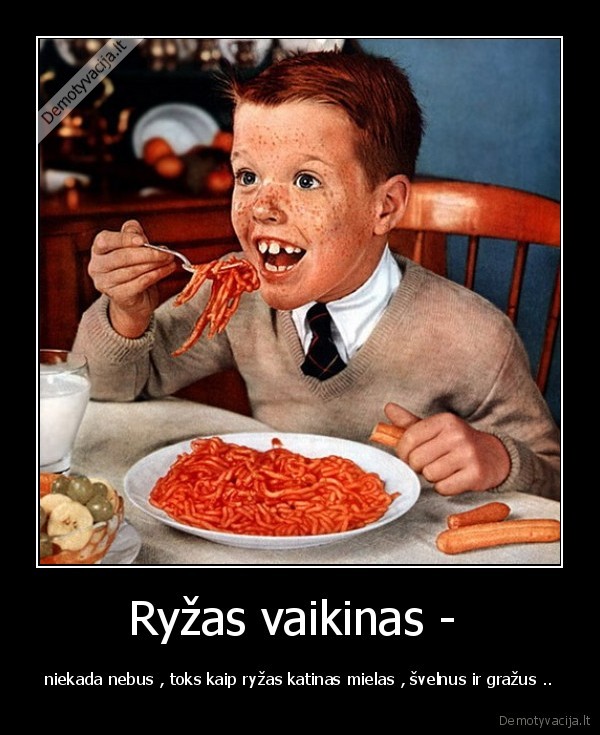 Ryžas vaikinas - 