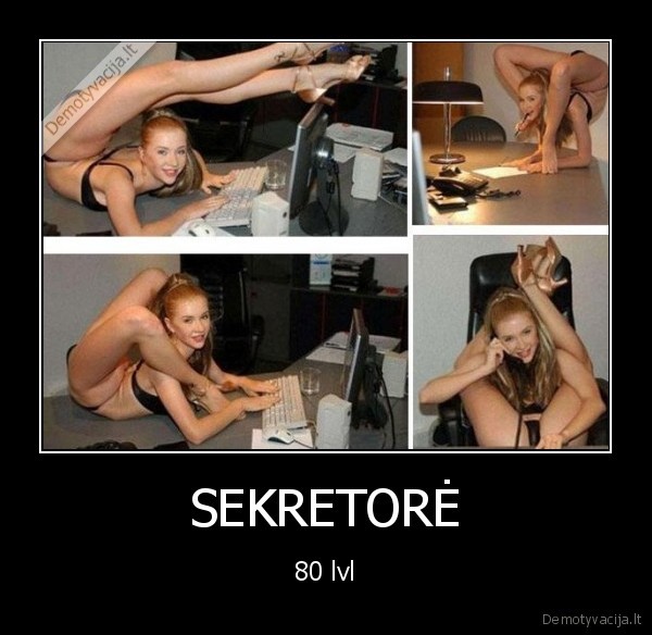 sekretore,dirbti,lankstumas,grazu,darbas,pinigai,80,lvl