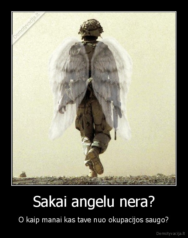 Sakai angelu nera?