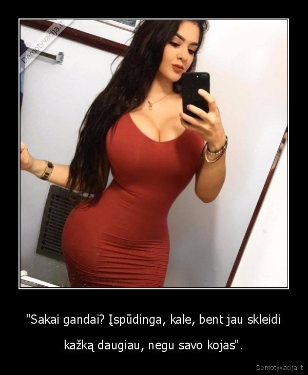 mergina,gandaim, skleidimas