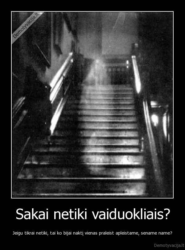 baime,tikejimas, vaiduokliais,vaiduoliai,vaiduoklis,smekla,kubilius