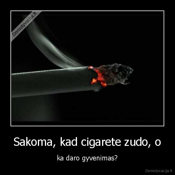 cigarete,gyvenimas,zudo