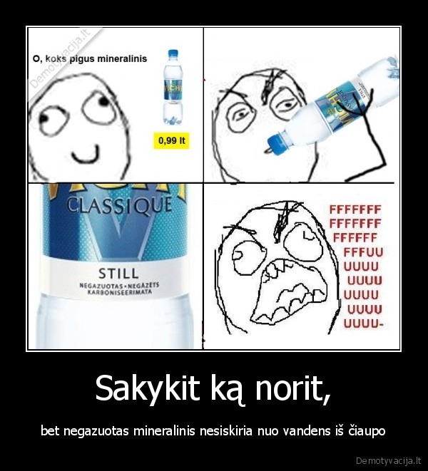 sukures, negazuota, mineralini, degs, pragare