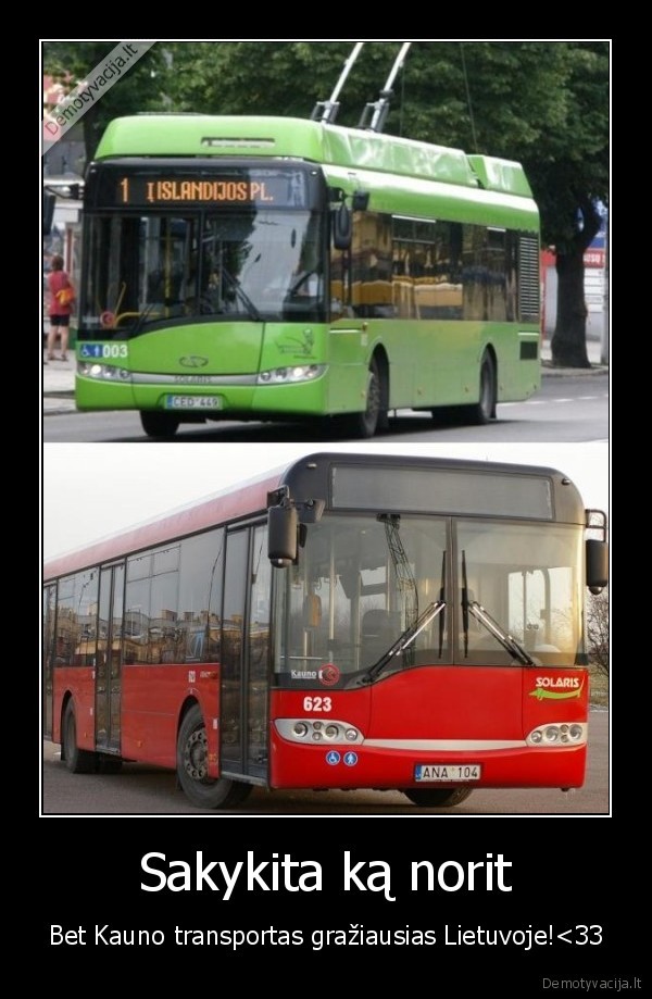 kaunas, transportas, troleibusas, autobusas