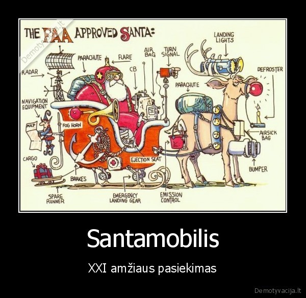 senis,santa,aparatas,navagicija