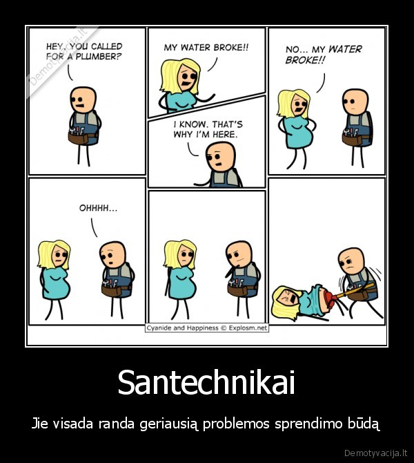 moteris, vandenys, santechnika, plumber