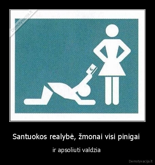 Santuokos realybė, žmonai visi pinigai 