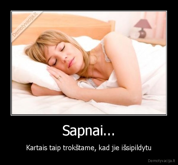 sapnai,svajones