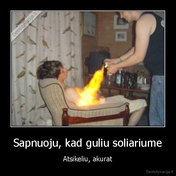 Sapnuoju, kad guliu soliariume