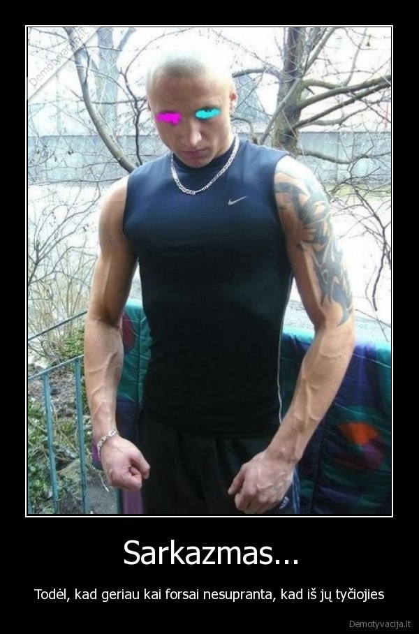 Sarkazmas...