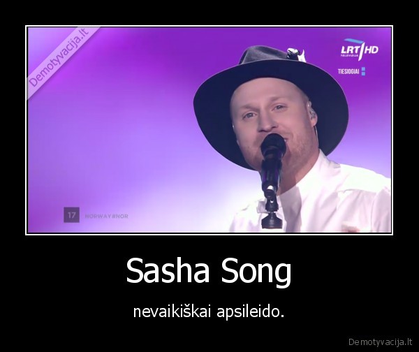 sasha, song,eurovizija