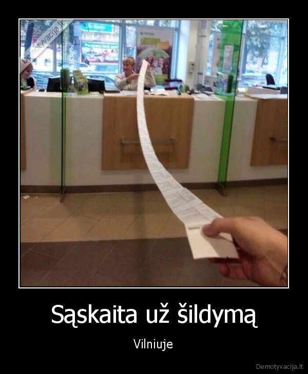 vilnius,saskaita
