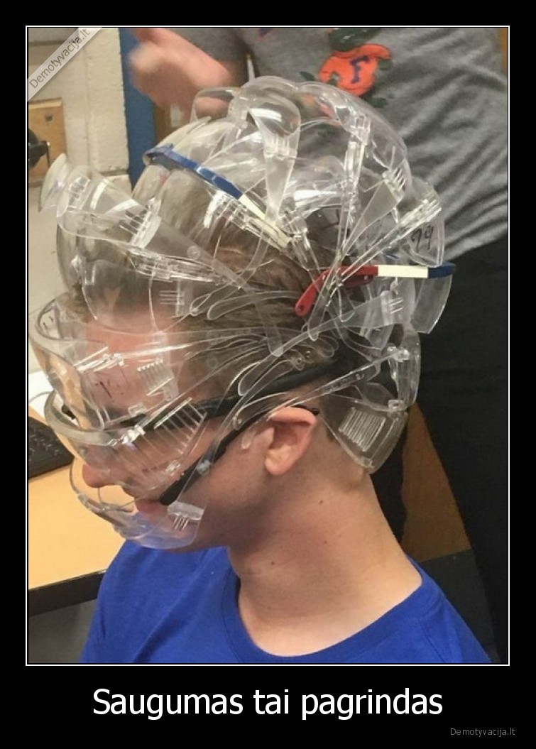 saugumas,pagrindas,akiniai