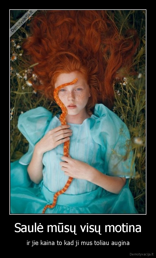 Saulė mūsų visų motina