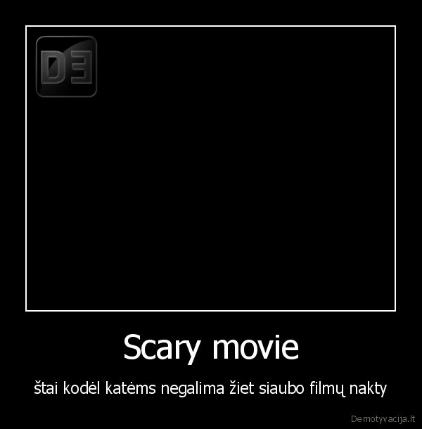 Scary movie