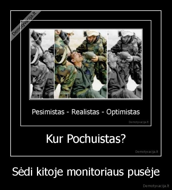 pochuistas,realistas,optimistas,pesimistas