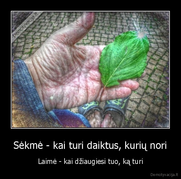 sekme, ir, laime,grazi, mintis