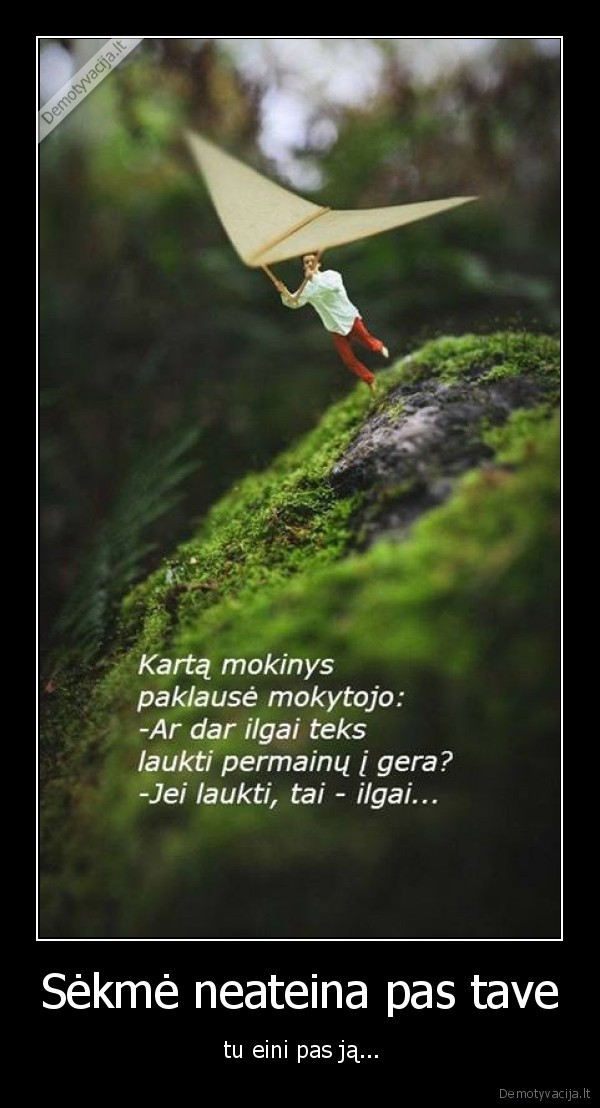 sekme,laukimas,mokinys,mokytojas