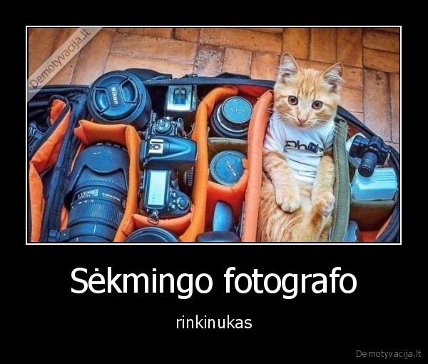 fotografas,rinkinukas