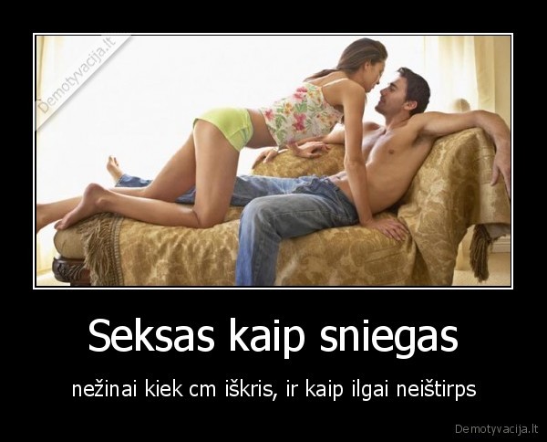 Seksas kaip sniegas