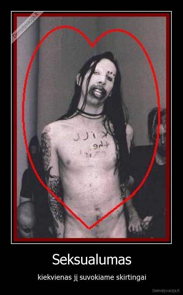 marilyn, manson,seksualumas