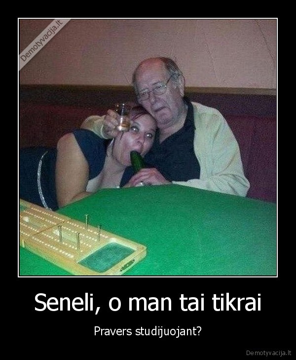 poslas, senelis,ciulpia, agurka