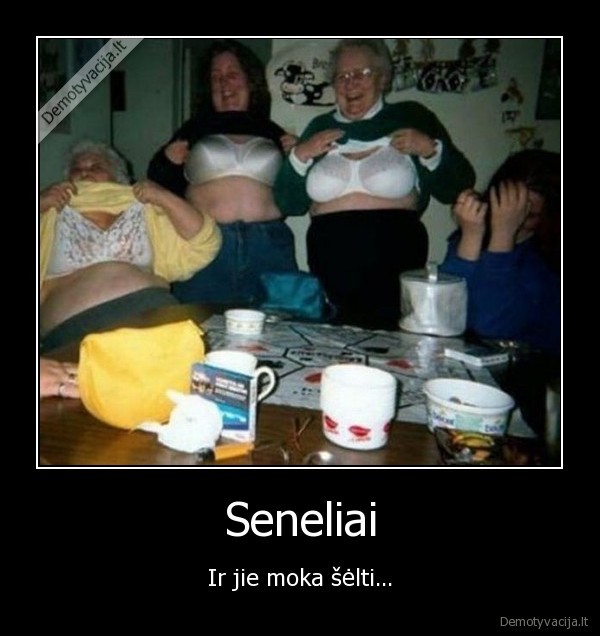 seneliai,party