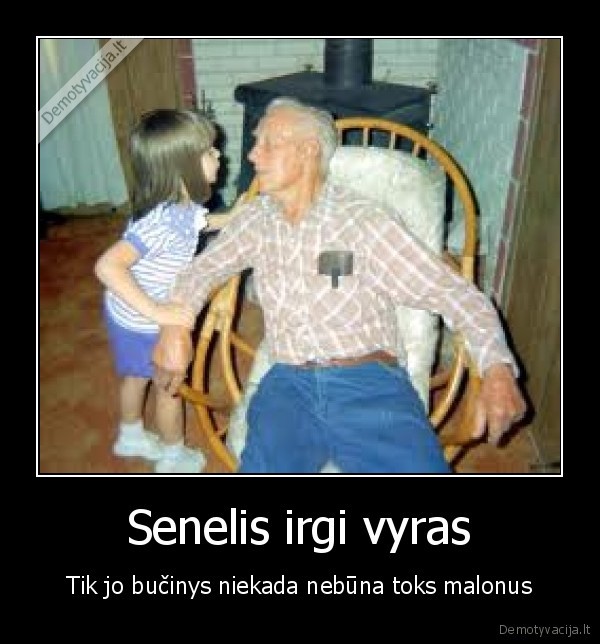 Senelis irgi vyras