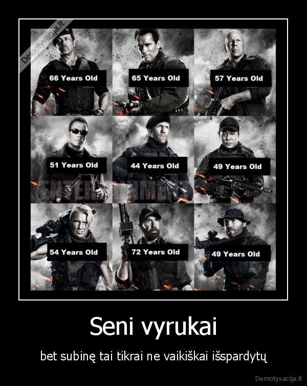 Seni vyrukai