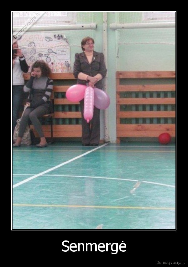 mokytoja,juokingi, balionai