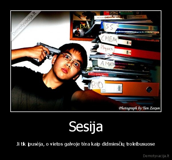 sesija, uzkniso, juodai