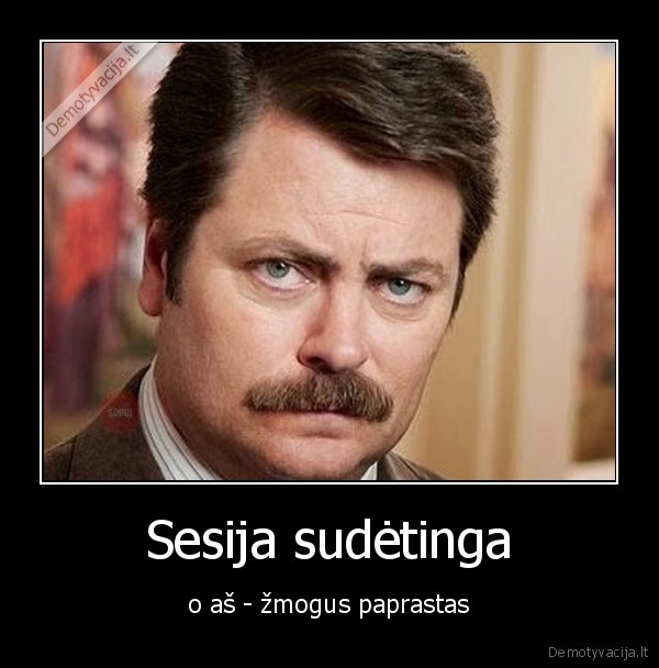 sesija,sudetinga,paprastas