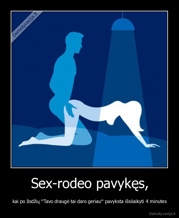 Sex-rodeo pavykęs,