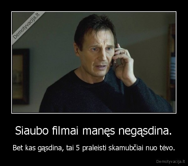 siaubo, filmai,skambutis,tevas