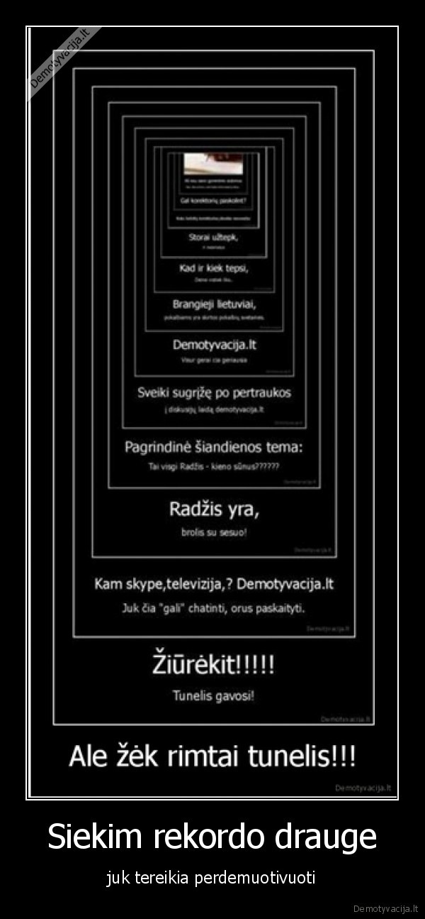 Siekim rekordo drauge