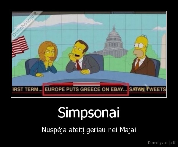 simpsonai,graikijos, krize,ateitis