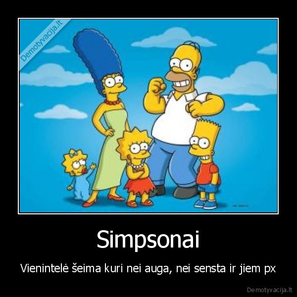 simpsonai, senas, jaunas