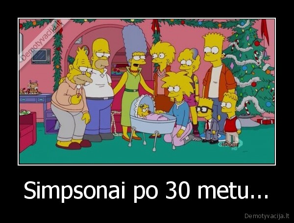 Simpsonai po 30 metu...