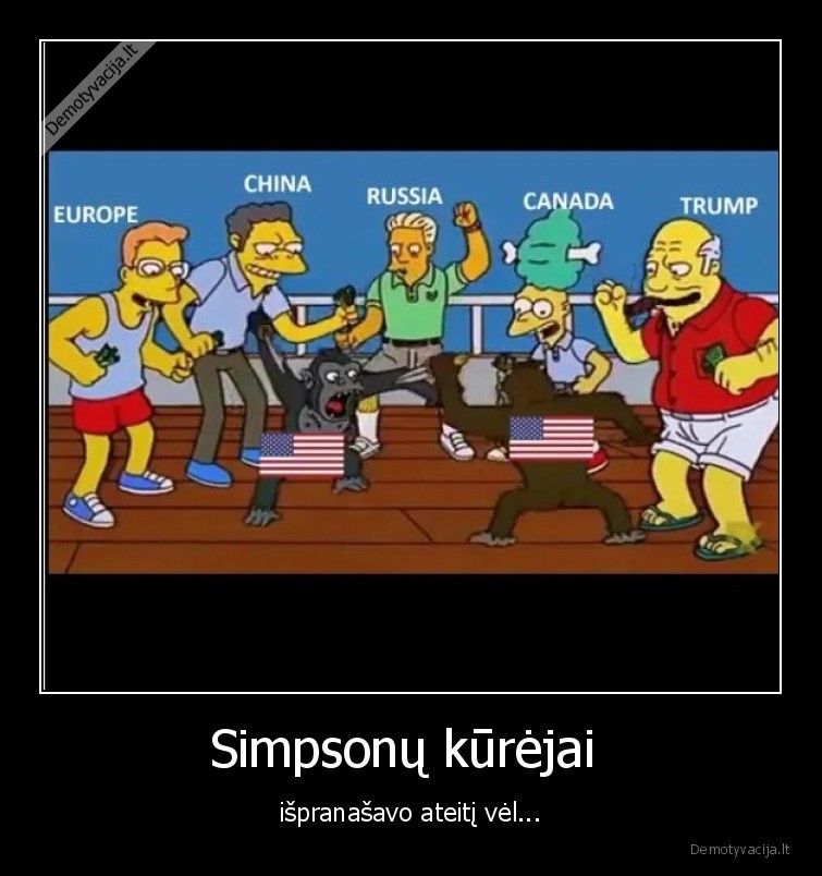 simpsonai,amerika,aktualijos