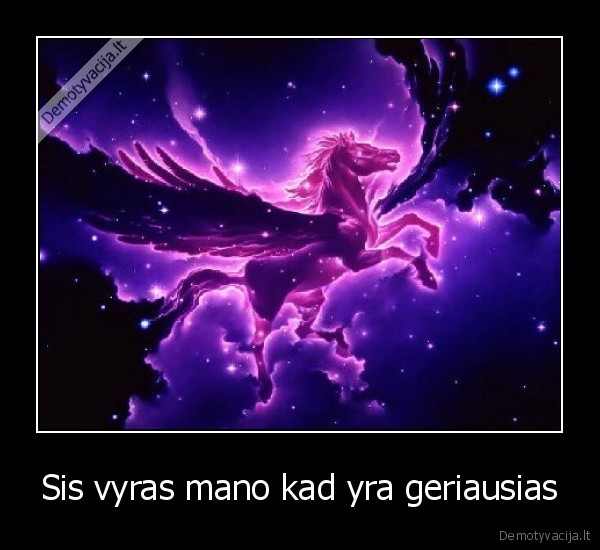 Sis vyras mano kad yra geriausias