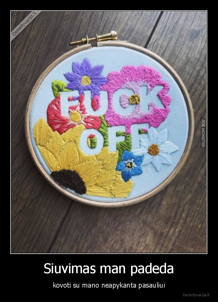 siuvimas,stresas,neapykanta,padeda,meile