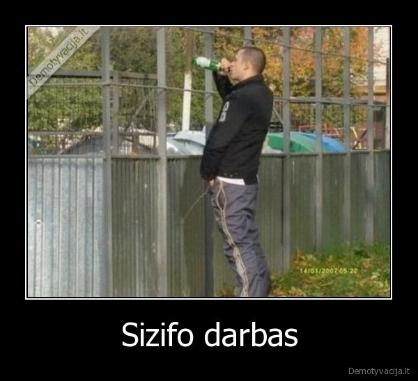 sizifo, darbas,mitas,alus