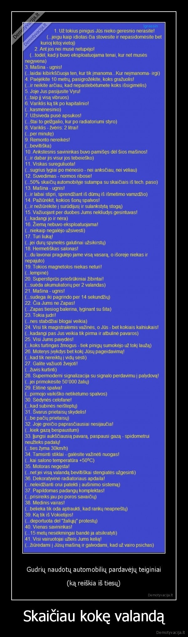 Skaičiau kokę valandą