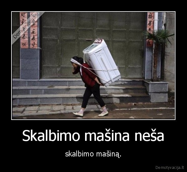 skalbimo, masina,moteris