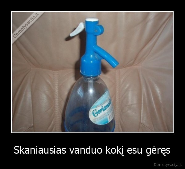 sifonas, vanduo, vaikyste