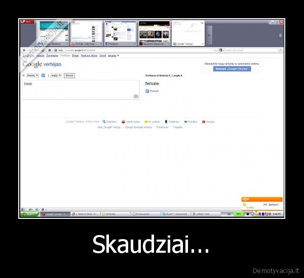 Skaudziai...