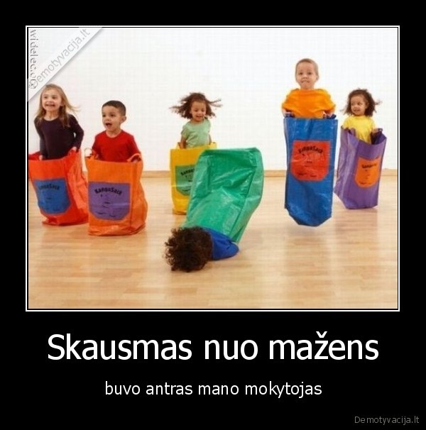 Skausmas nuo mažens