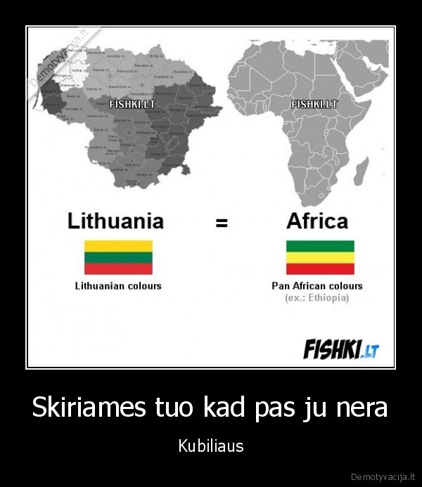 Skiriames tuo kad pas ju nera